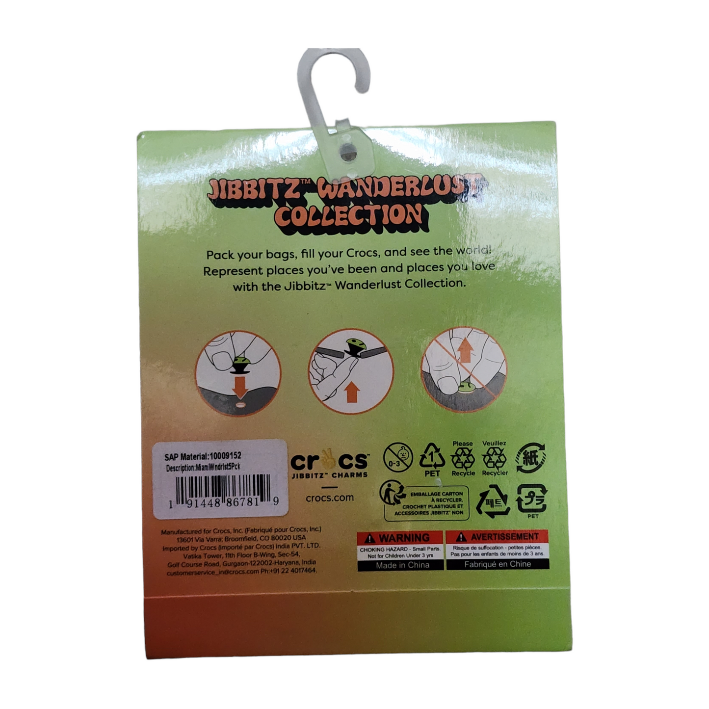 Charms pins para crocs