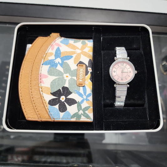 Reloj fossil set para dama relojes