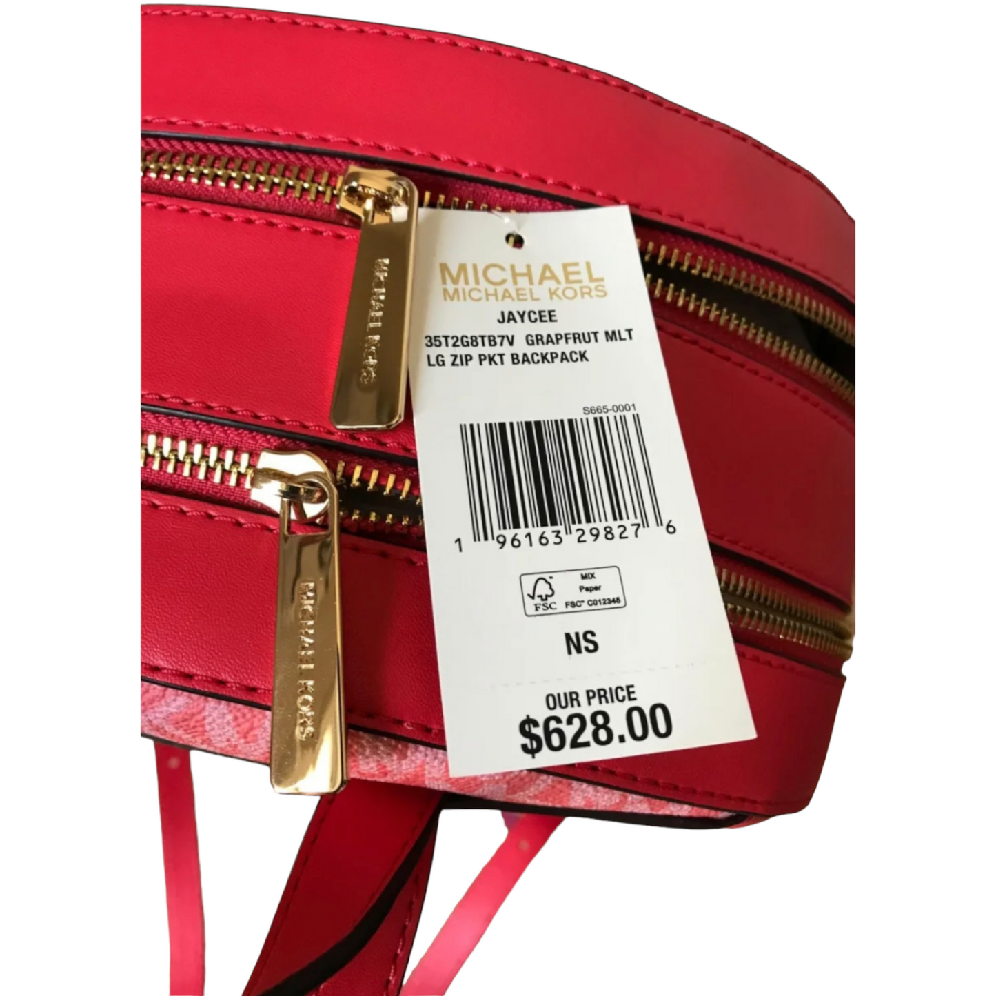 Michael Kors Jaycee Backpack Grapefruit