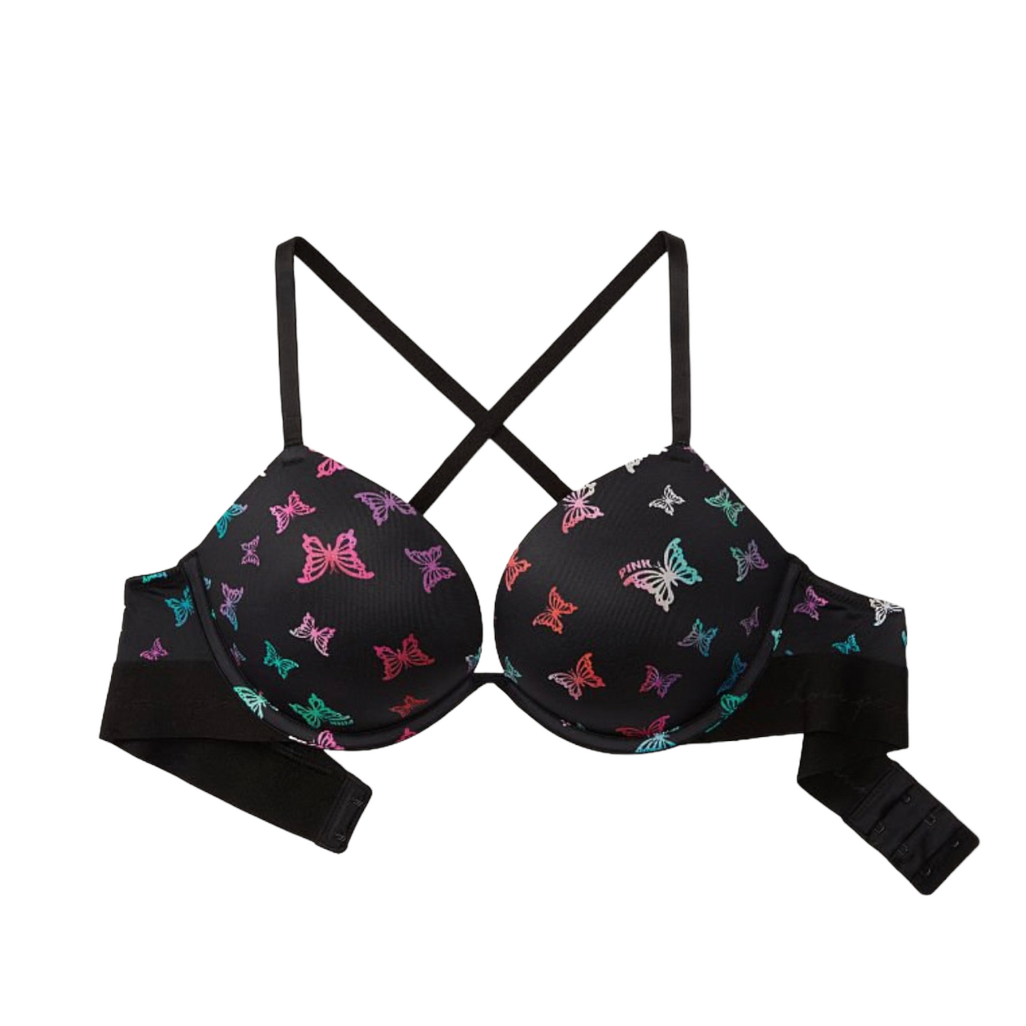 Black butterfly bra 32B