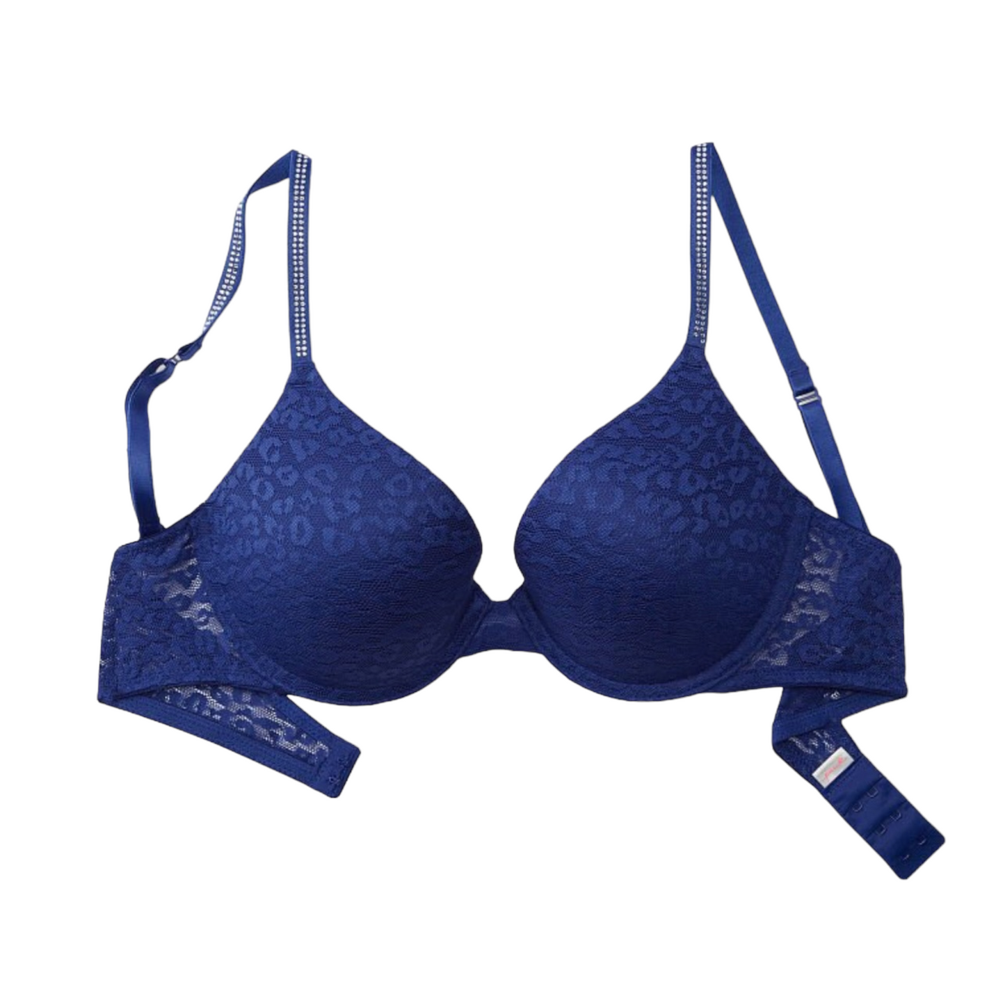 Royal blue push up with sparkly strap