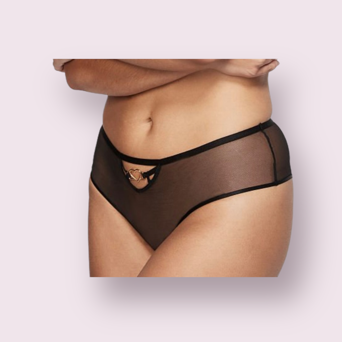 Heart ware Mesh Cheeky Panty