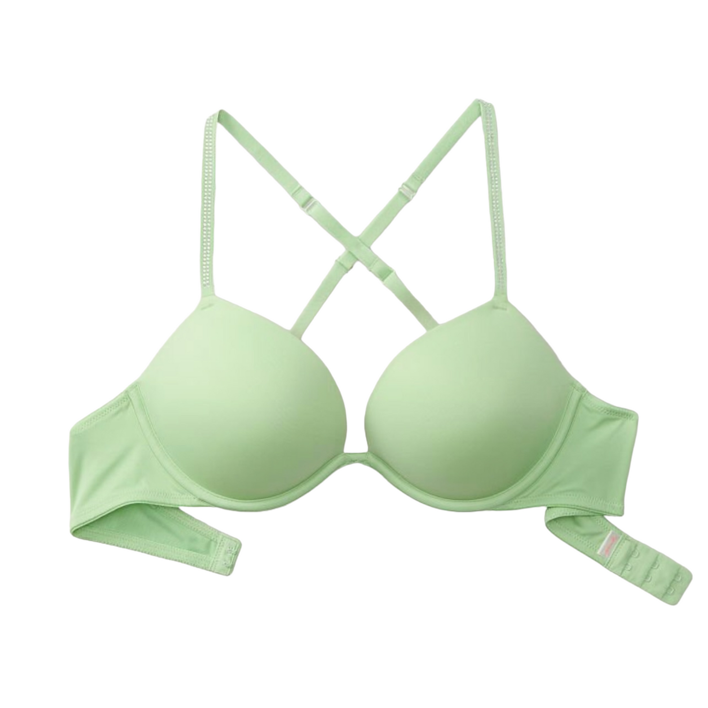 Lite green push up bra