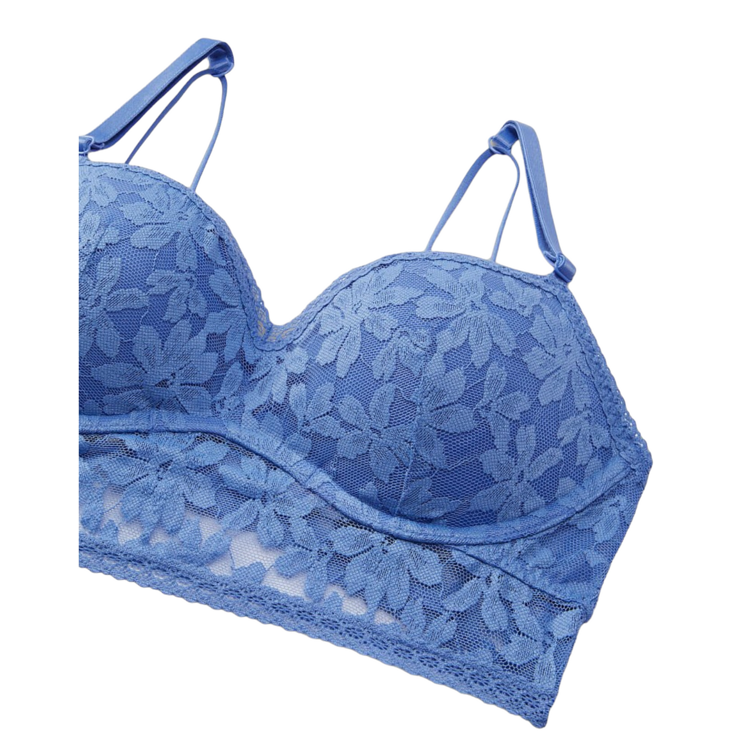 VS bralette azul talla am