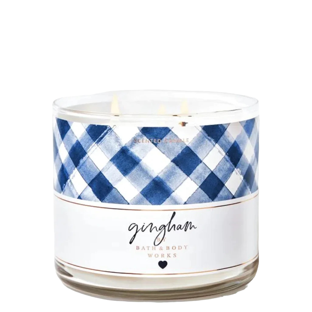 Vela Aromática Gingham