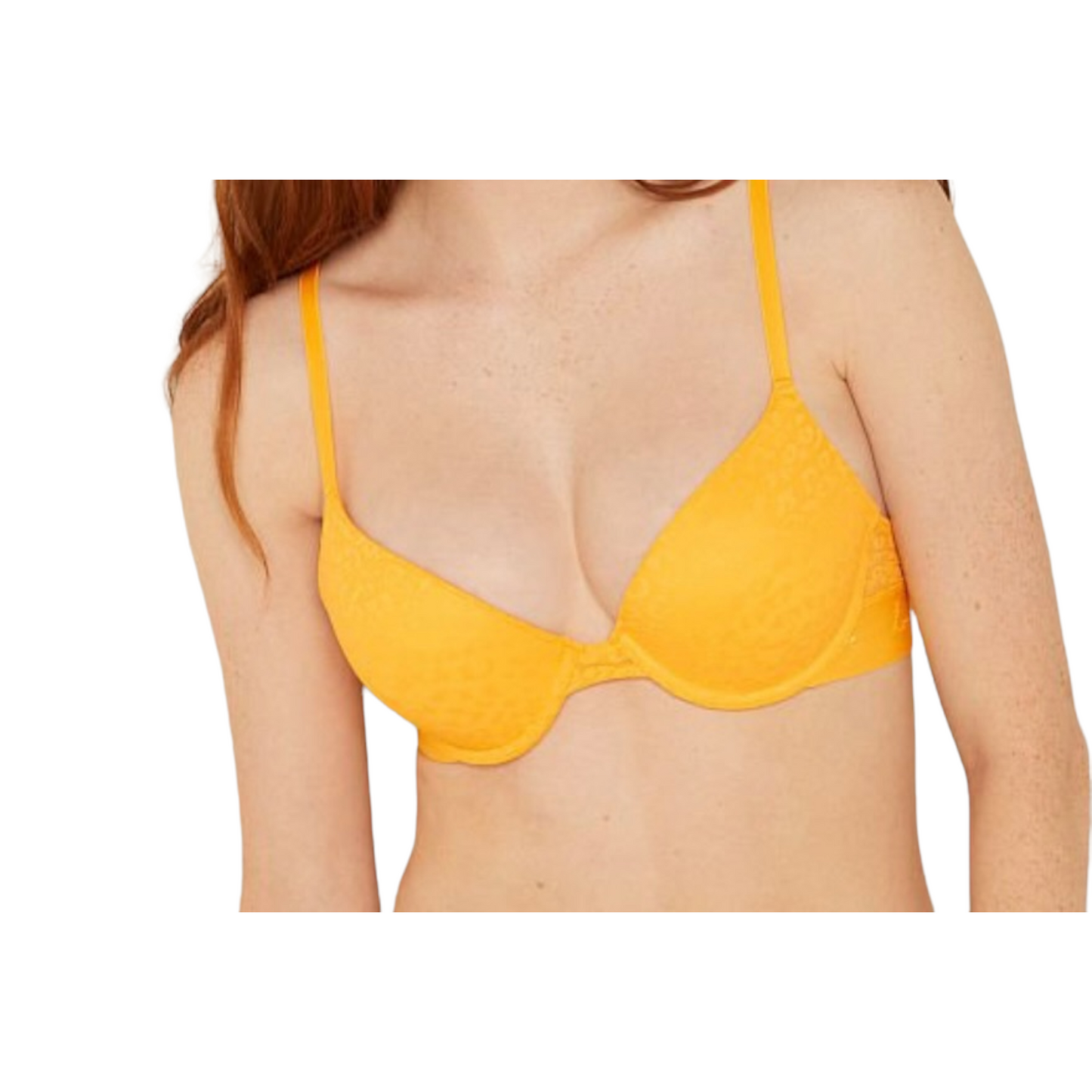 Yellow push up bra - 34B