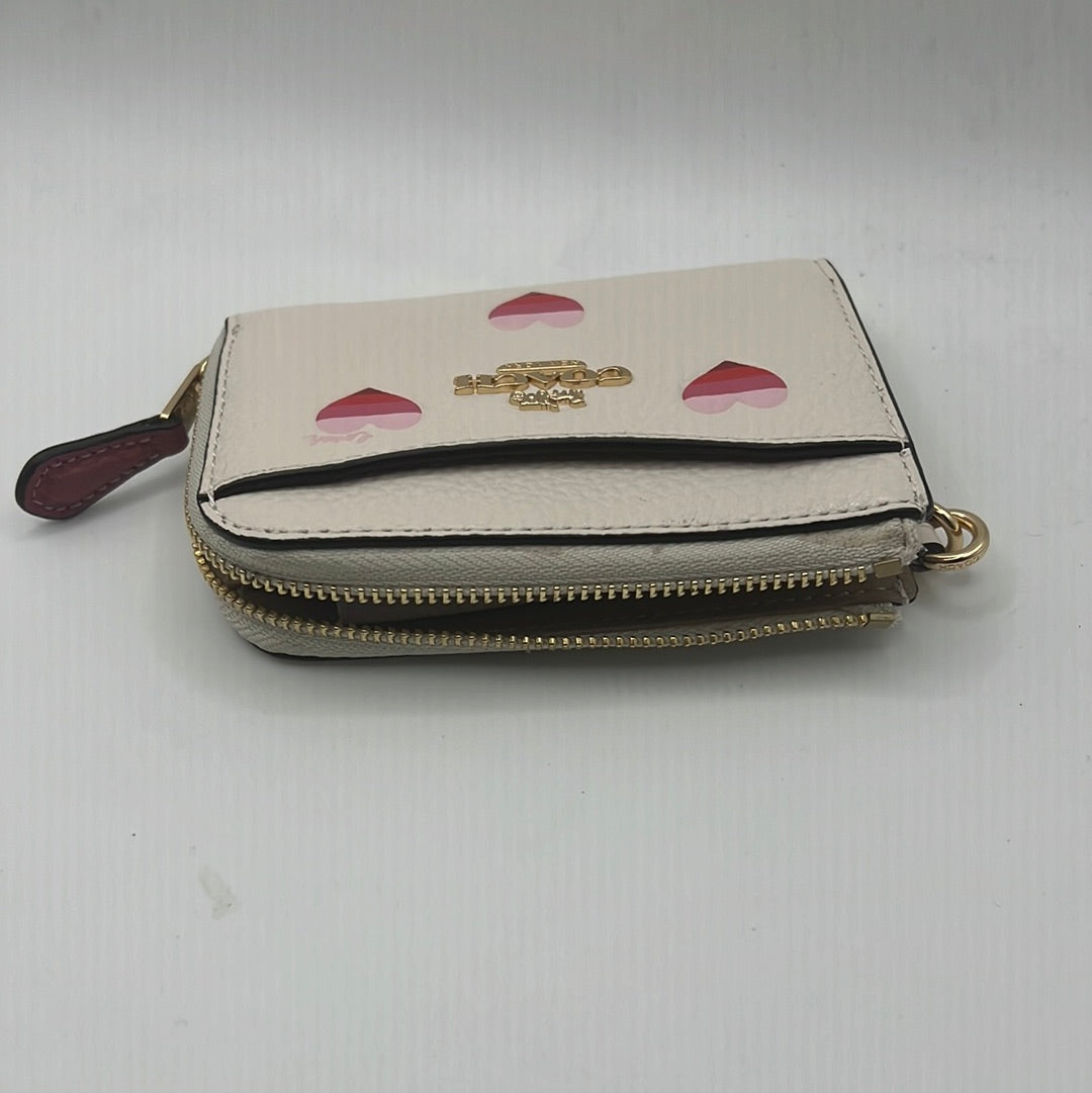 COACH Zipper Pouch with Key Chain