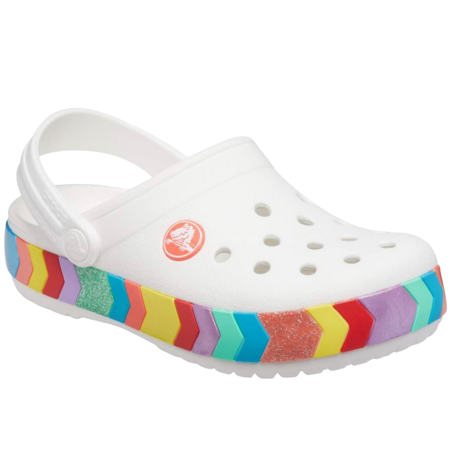 Crocband chevron beaded clog K