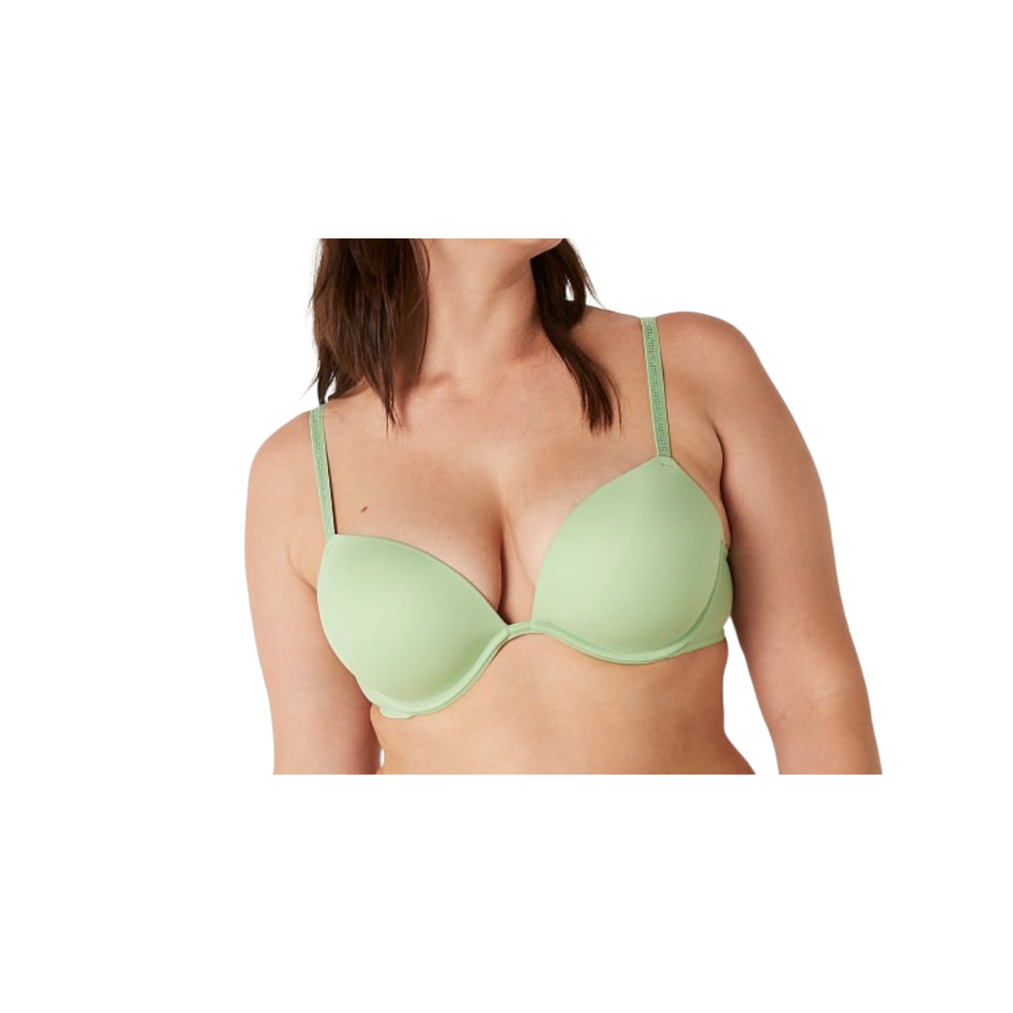 Lite green push up bra