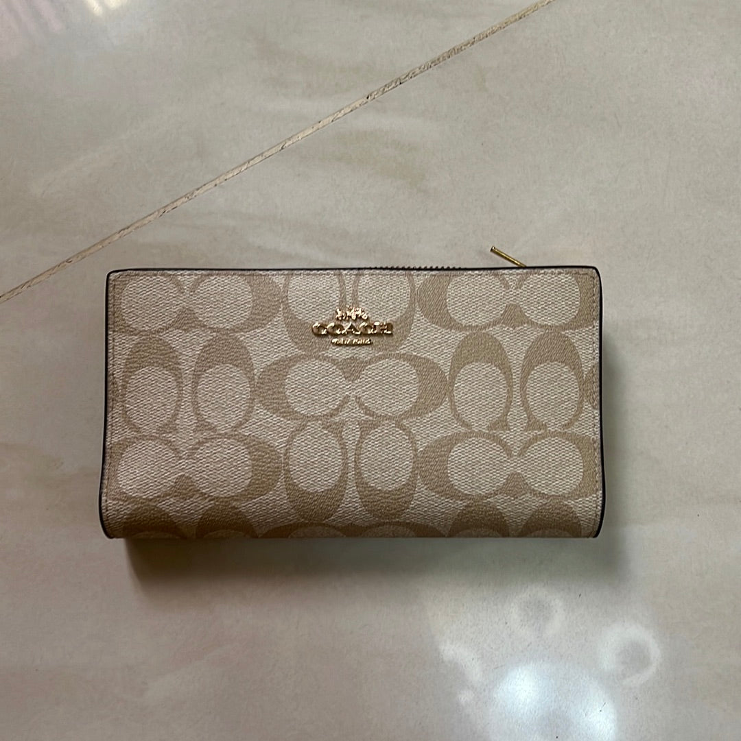 coach wallet monedero