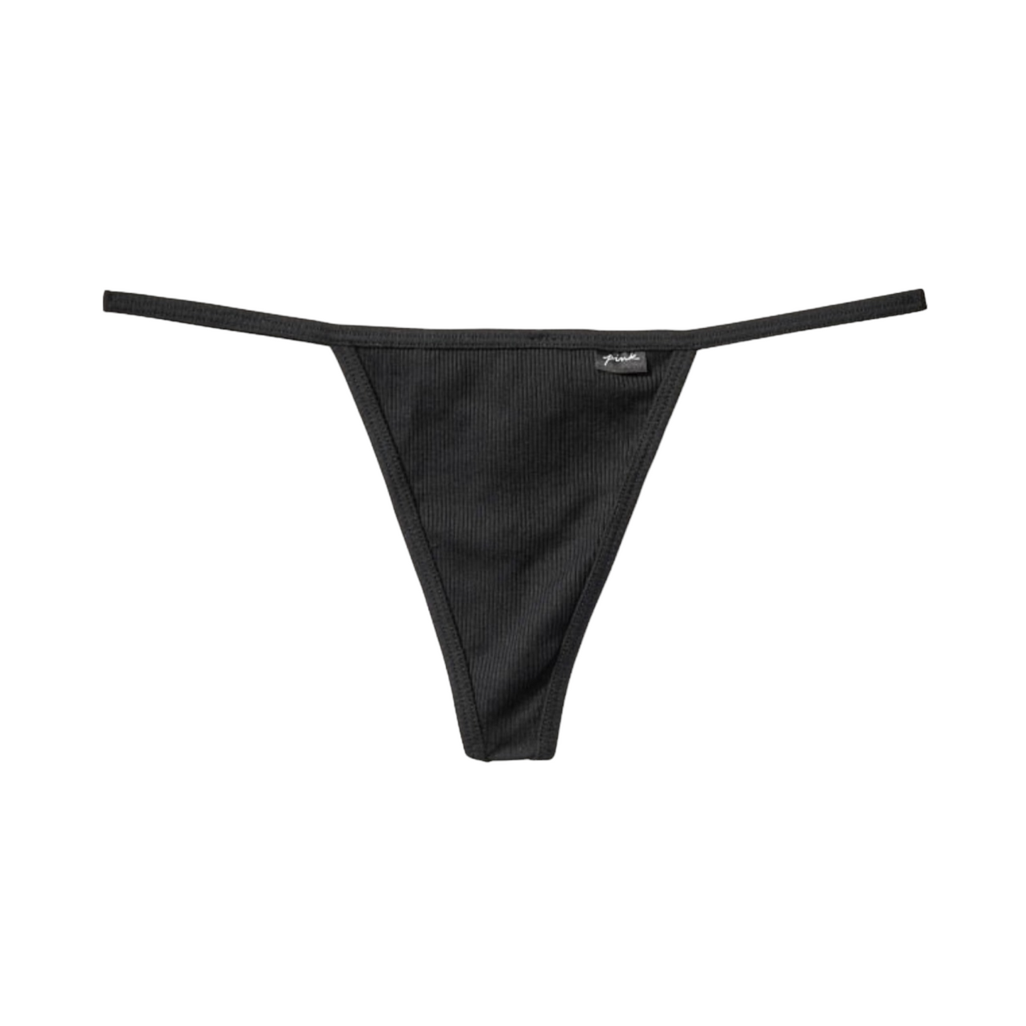 V-String Negro talla M