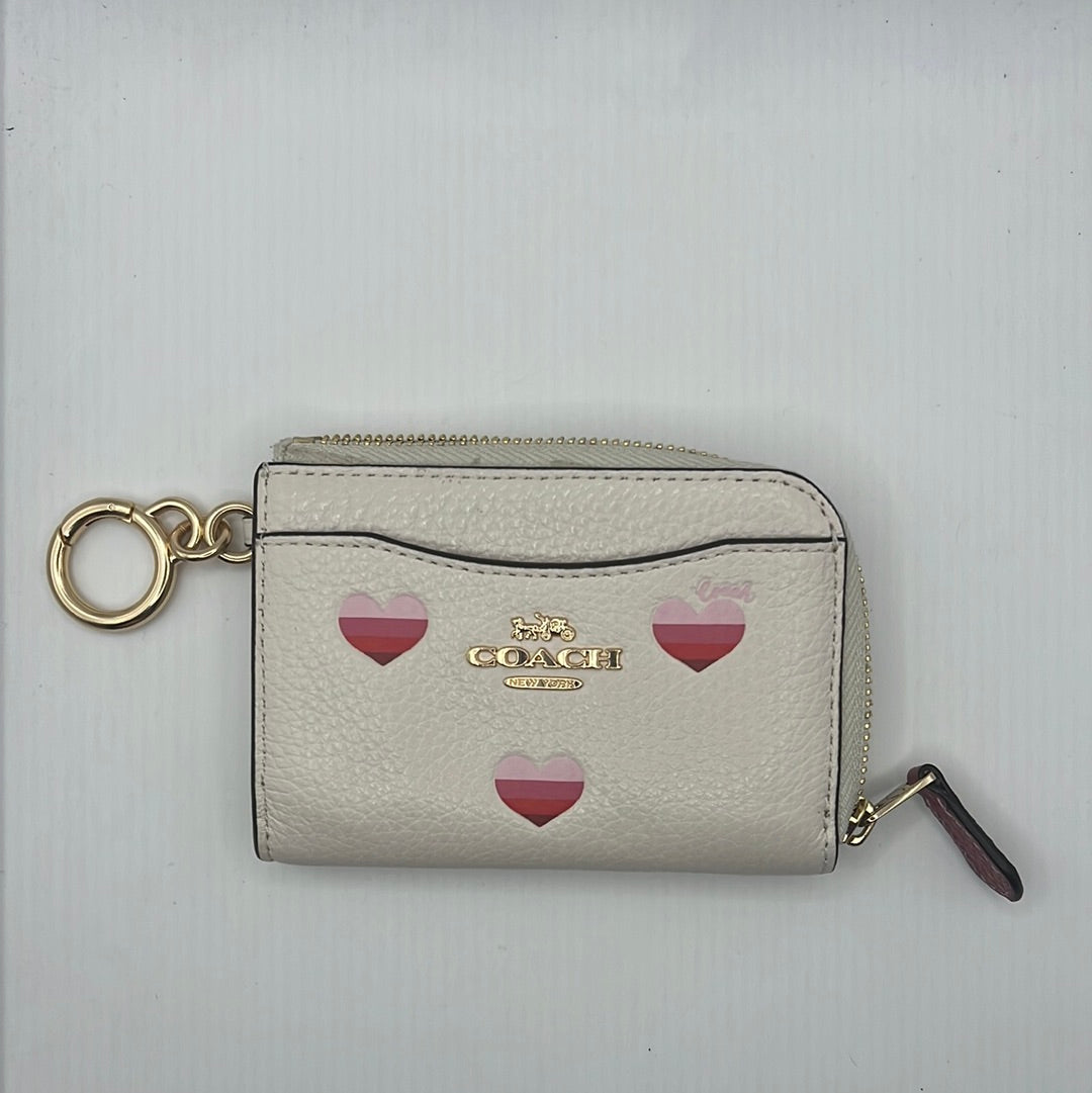 COACH Zipper Pouch with Key Chain