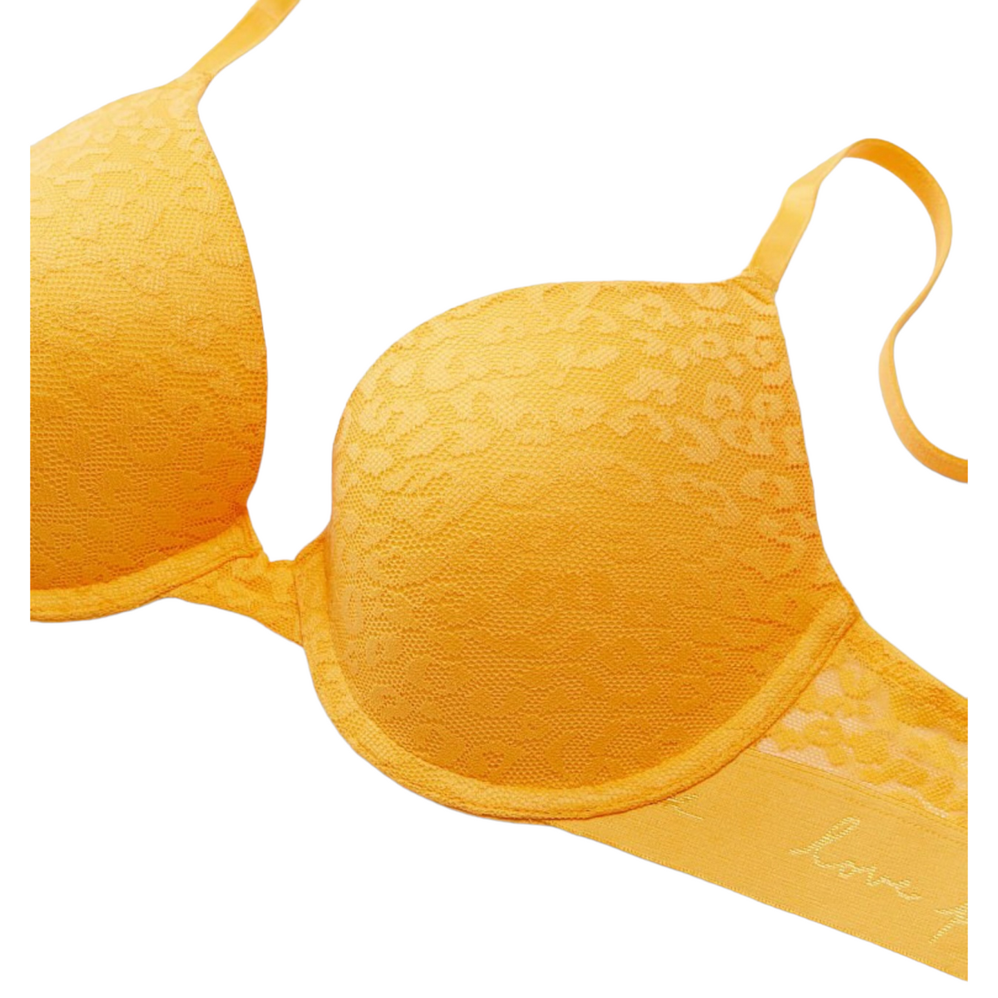 Yellow push up bra - 34B