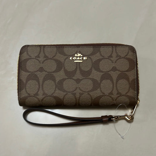 COACH Single Long Zip Around Wallet