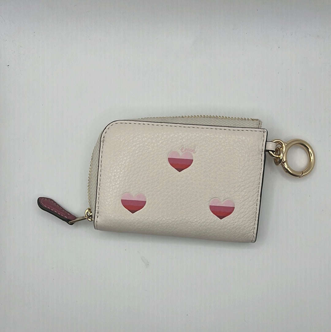 COACH Zipper Pouch with Key Chain