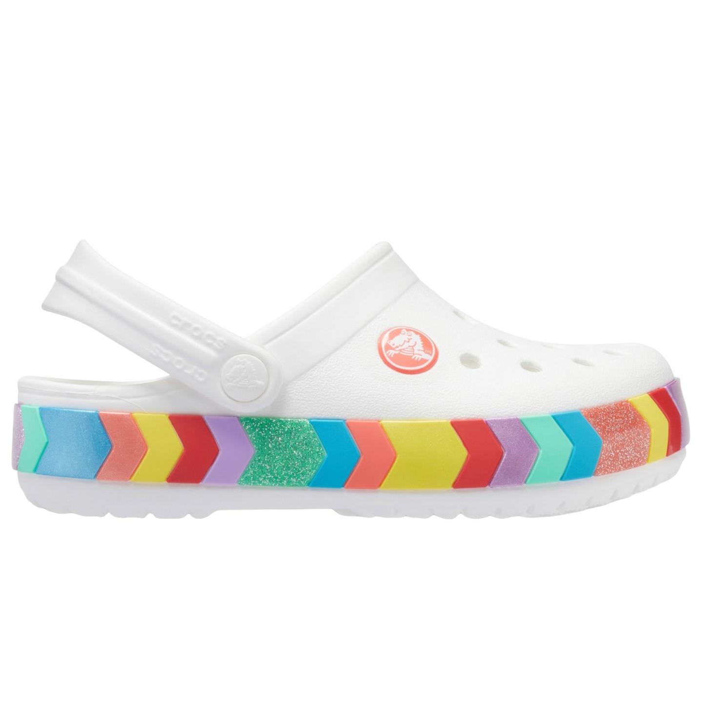 Crocband chevron beaded clog K