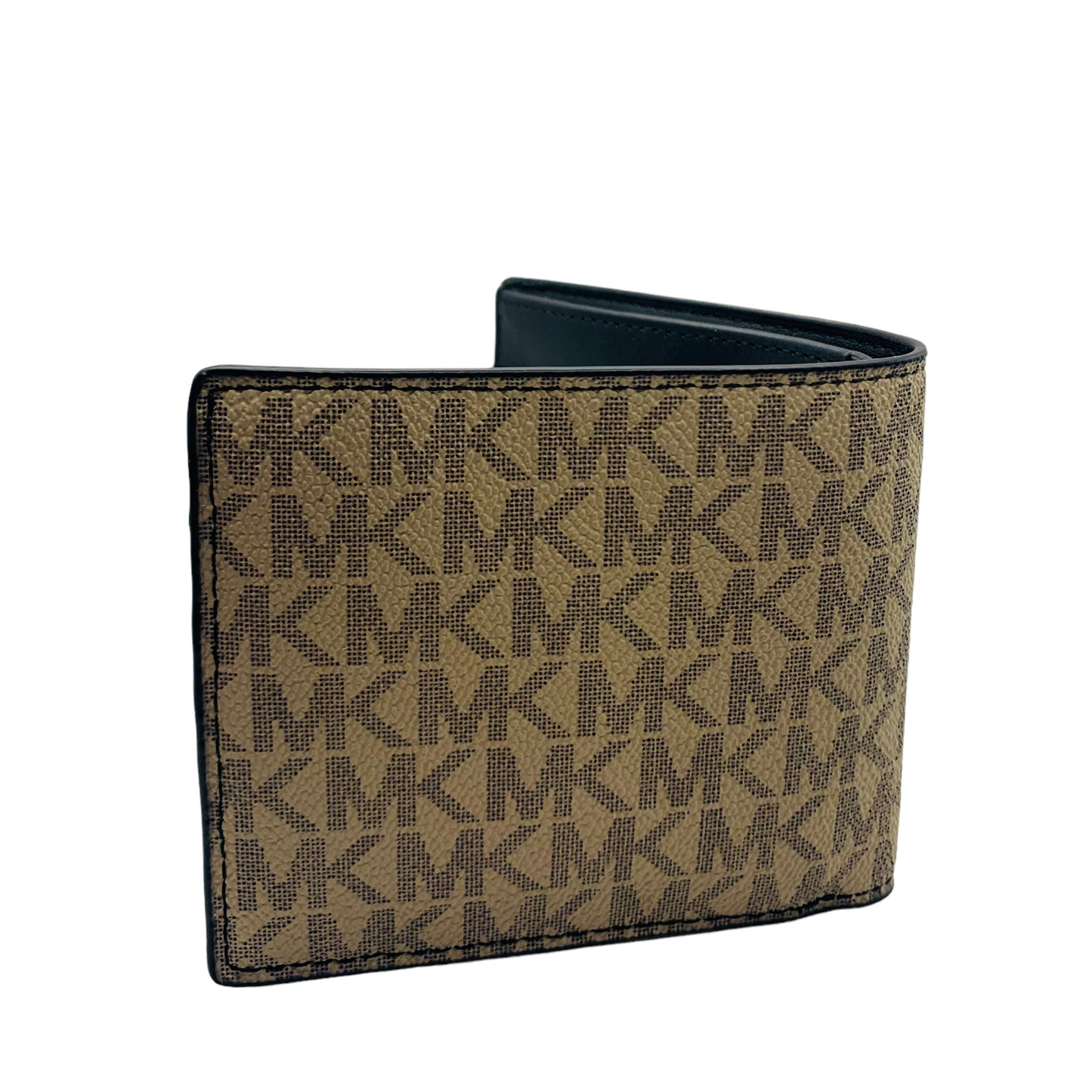 Conjunto de cinturón con logotipo y cartera plegable Michael Kors