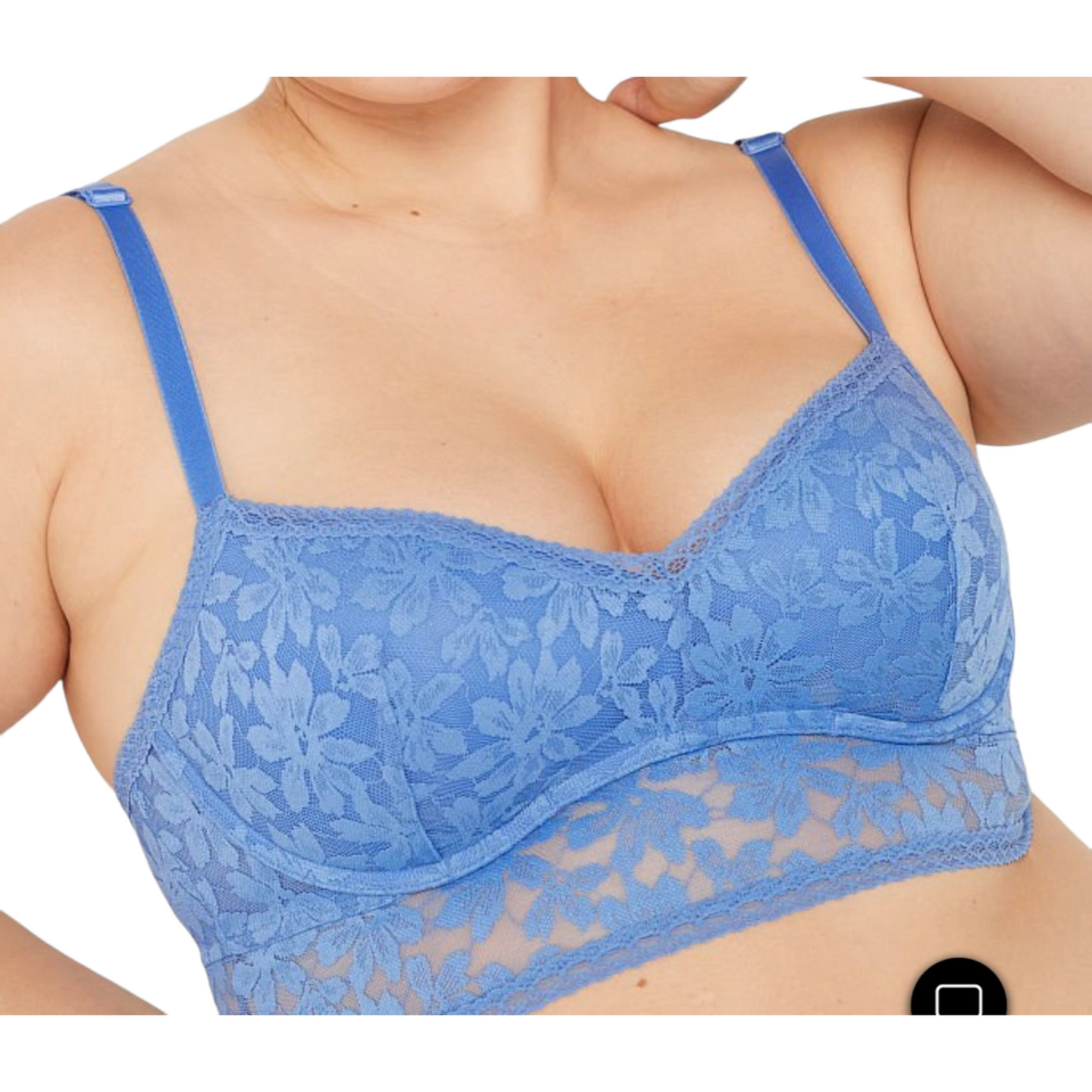 VS bralette azul talla am