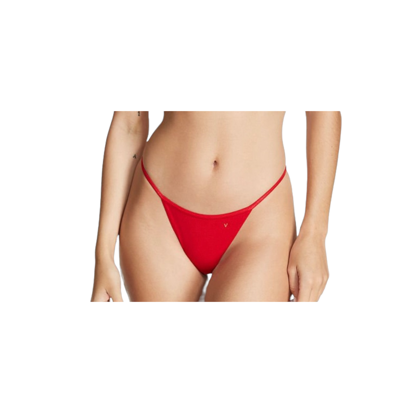 Red G-String panty - Medium