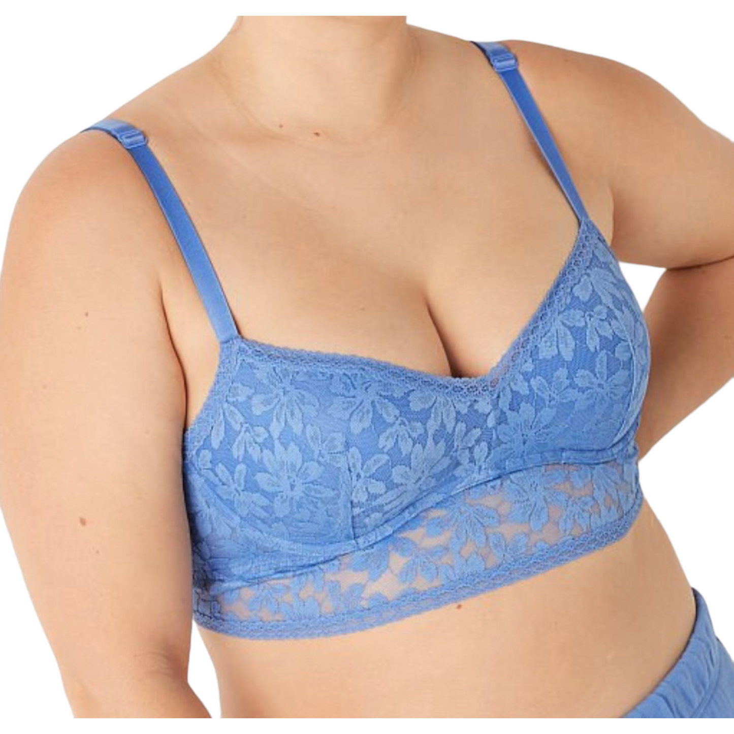 VS bralette azul talla am