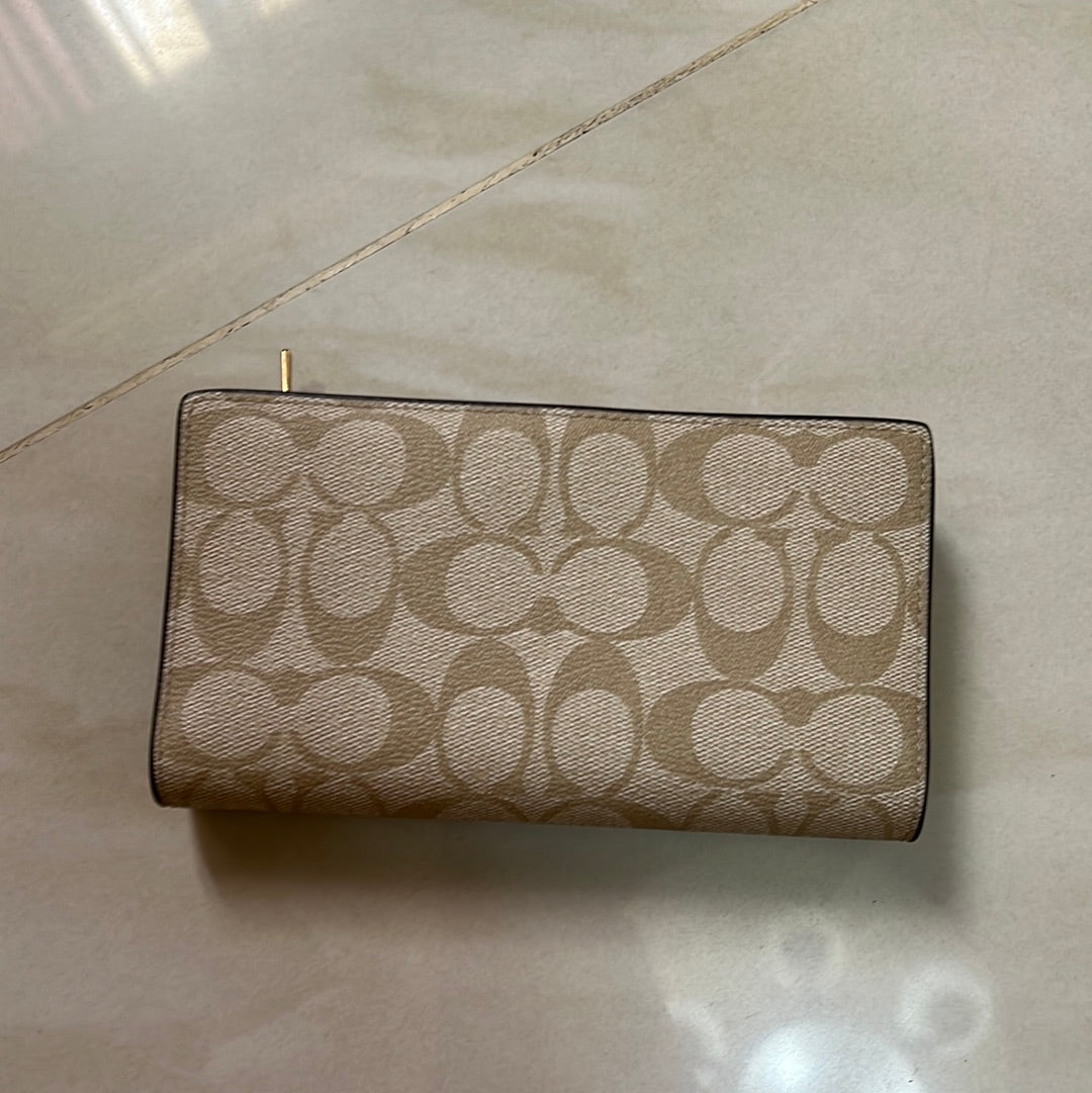 coach wallet monedero