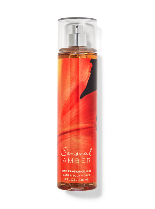 Bath and body works fine fragrance mist Sensual Amber, 8 OZ