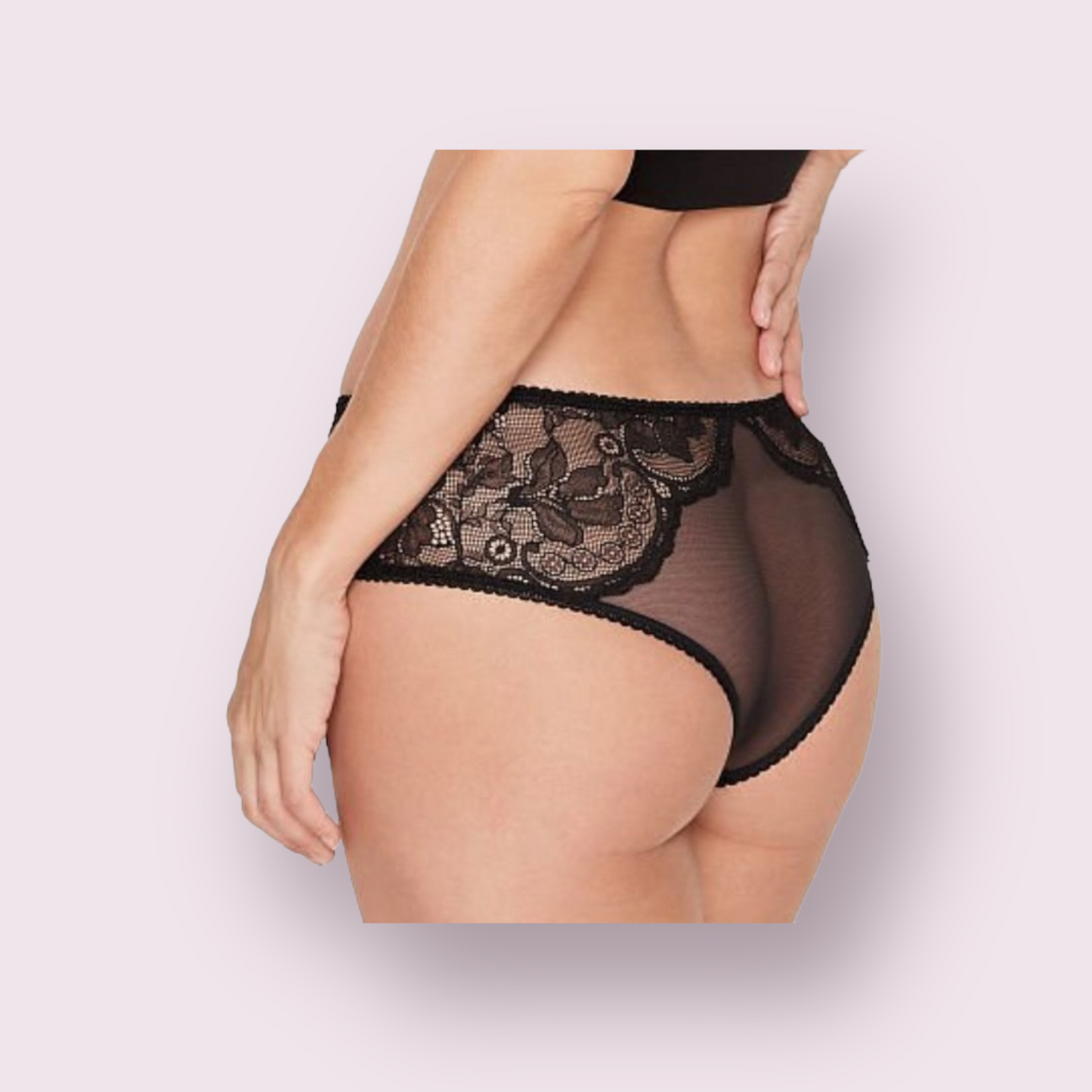 Very Sexy Lace Mesh Cheeky panties