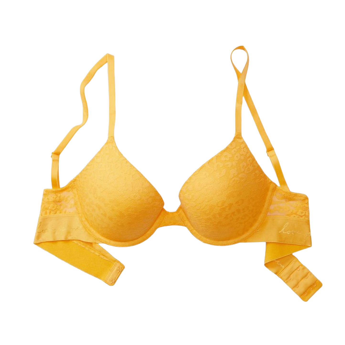 Yellow push up bra - 34B